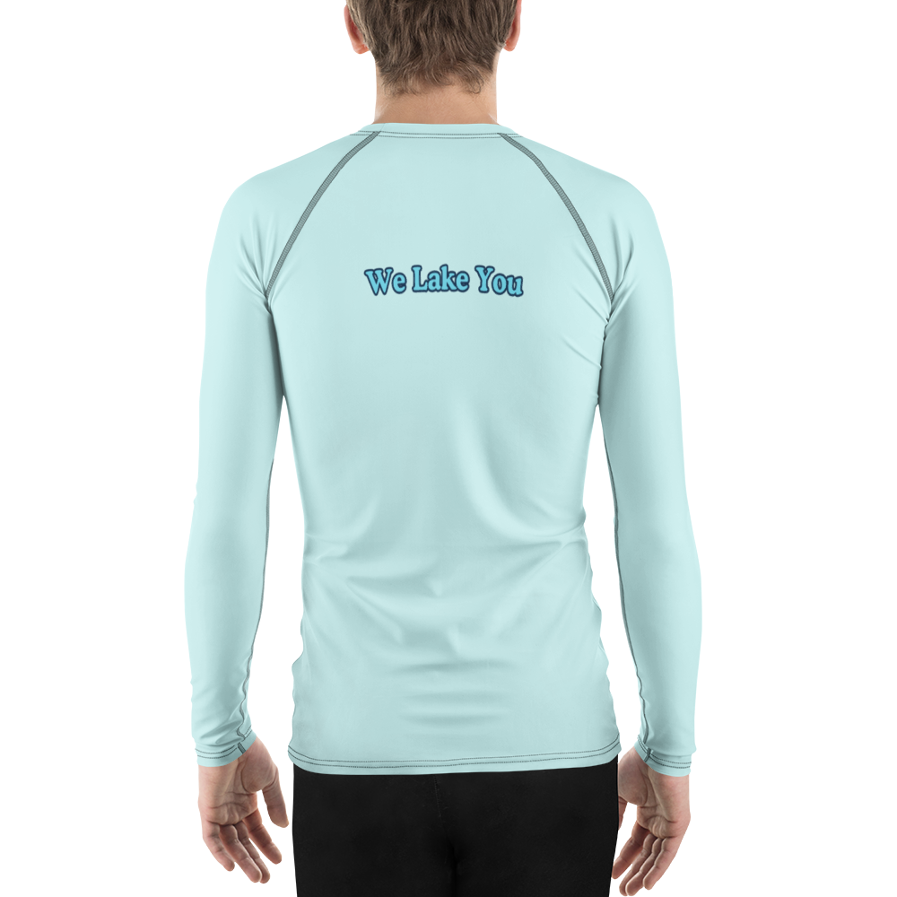 Lake Lansing Men's Rash Guard / Swim Shirt