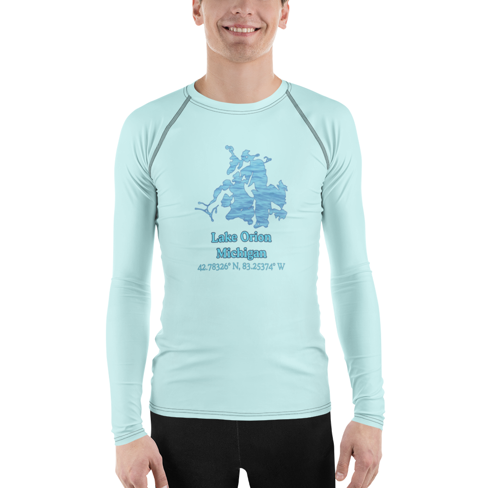 Lake Orion Men's Rash Guard / Swim Shirt