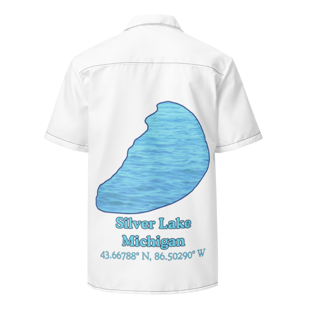 Silver Lake Button Down Shirt with over-sized print