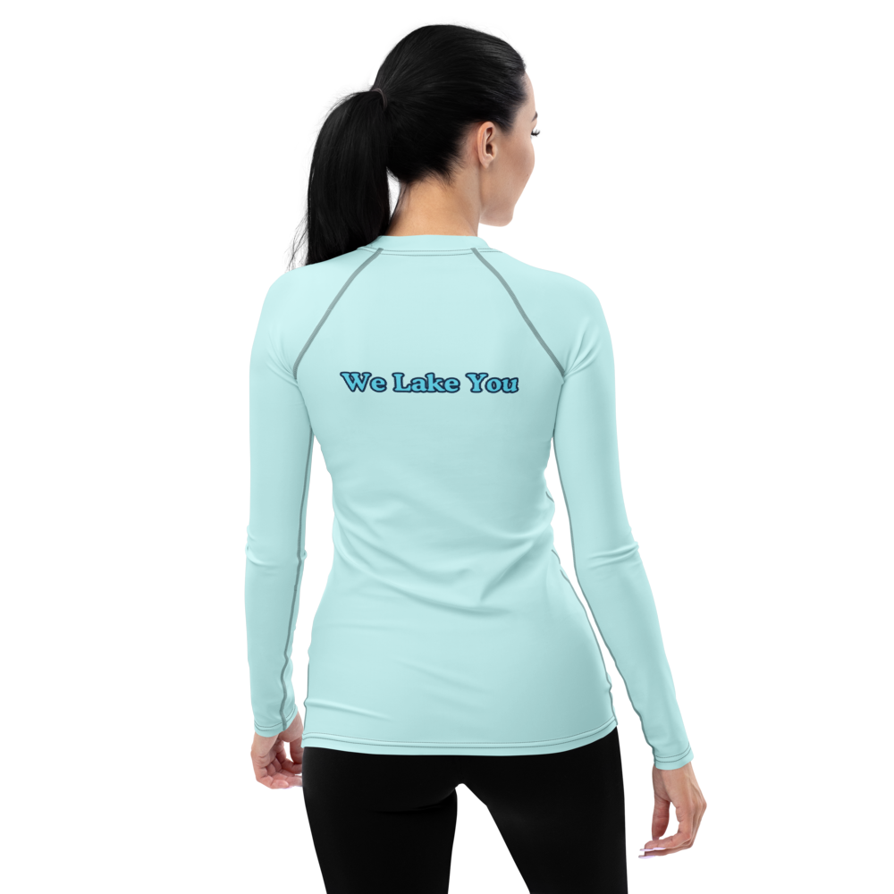 Lake Lansing Women's Rash Guard / Swim Shirt