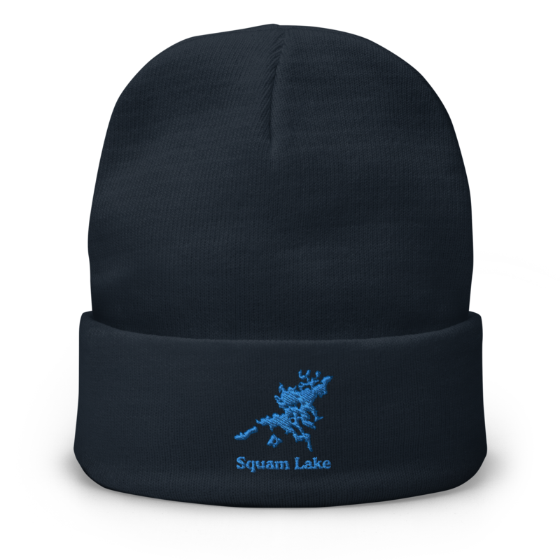 {Lake} Embroidered Beanie Hat