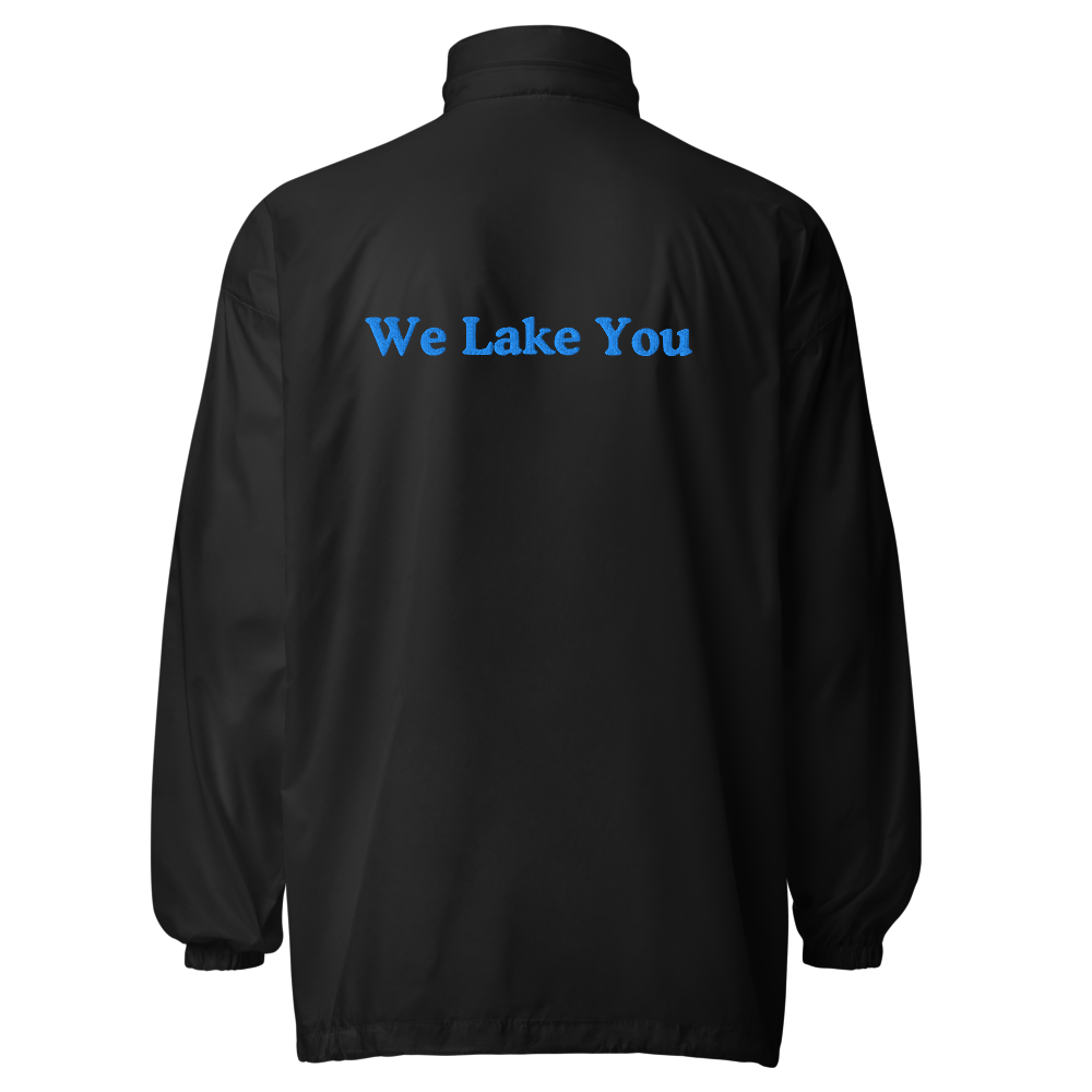 Ford Lake Embroidered Windbreaker (Full Zip front)