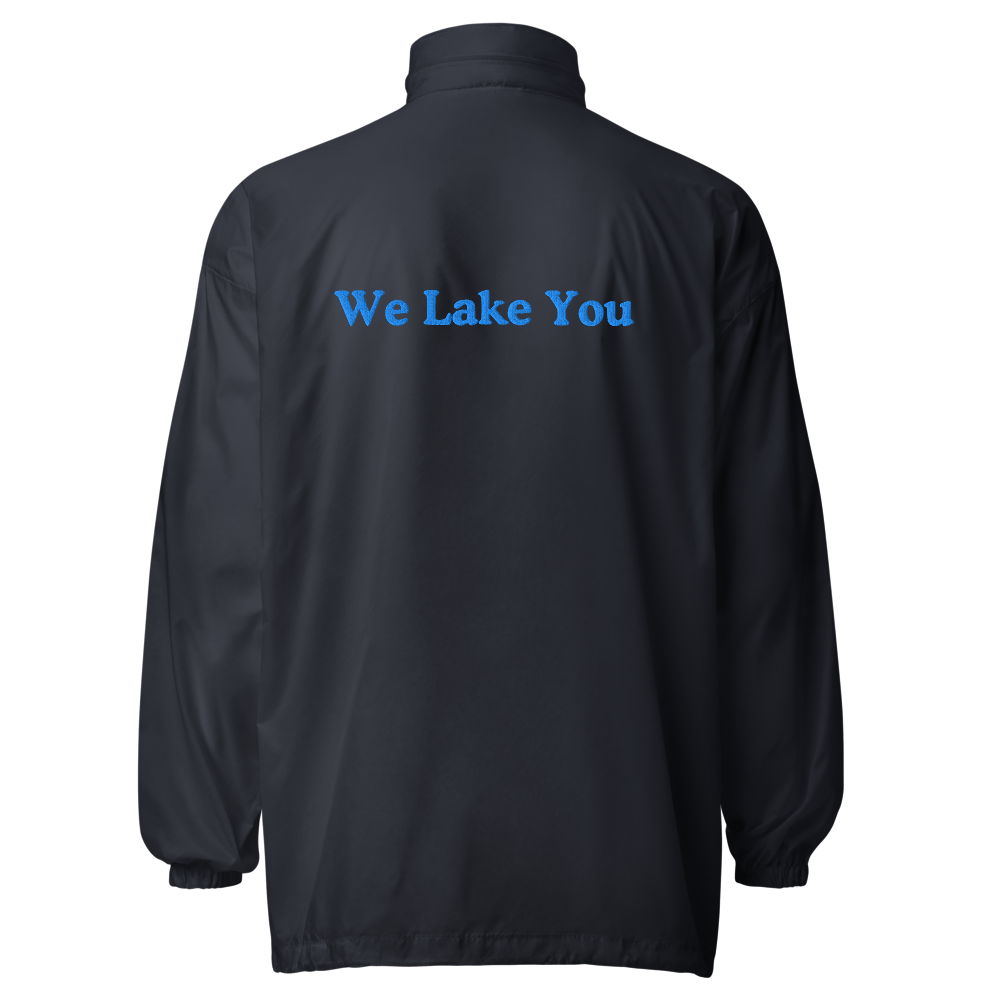 Ford Lake Embroidered Windbreaker (Full Zip front)