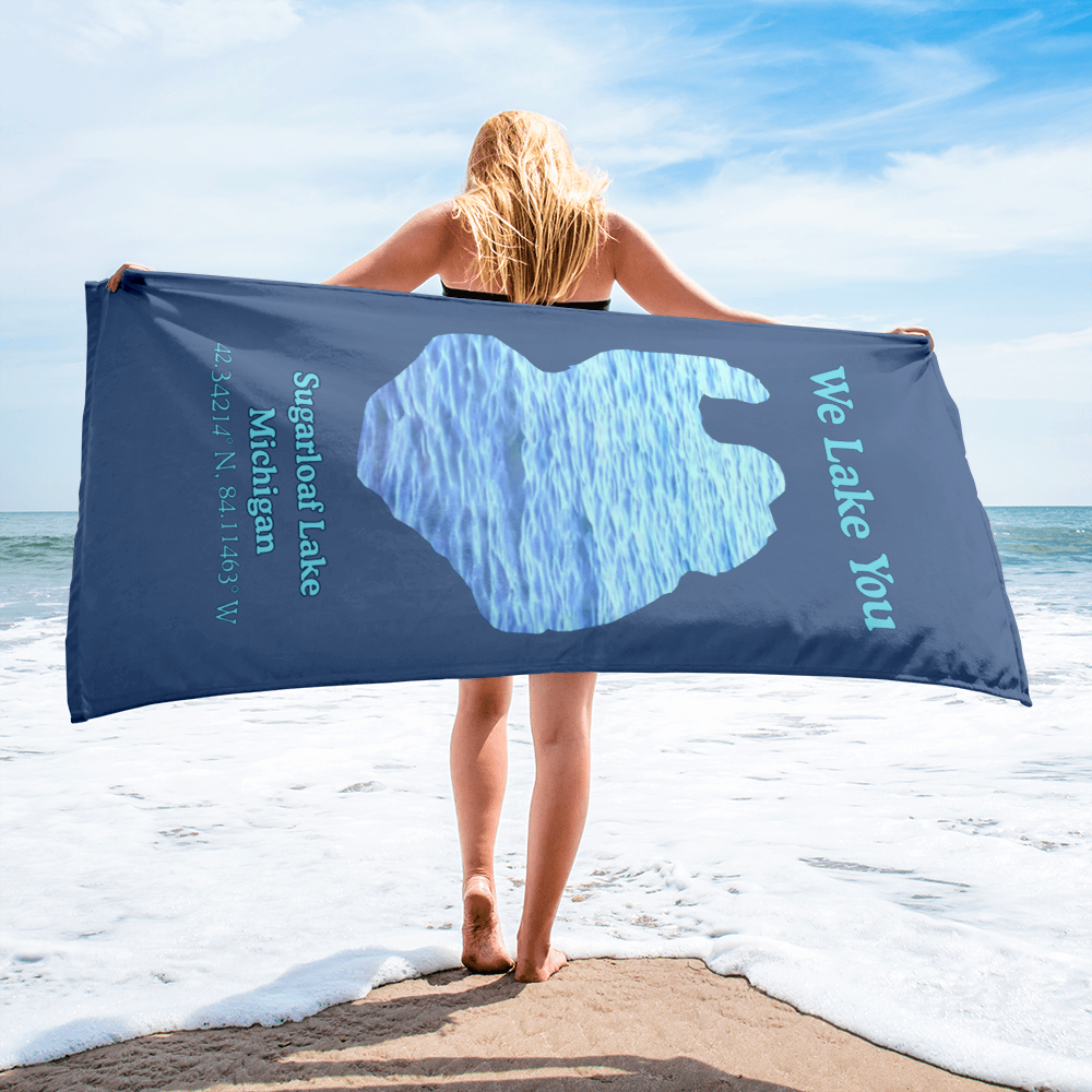 Sugarloaf Lake Beach Towel