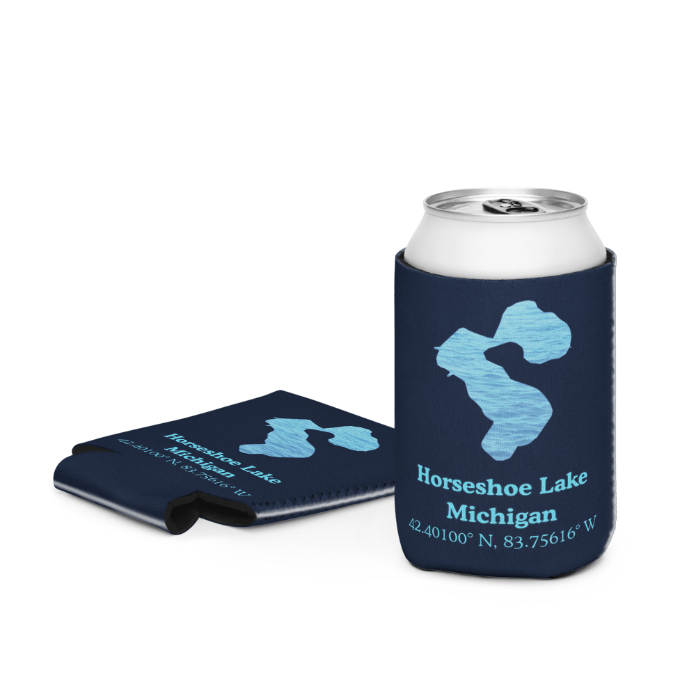 Horseshoe Lake Can Cooler (Regular & Slim Sizes)