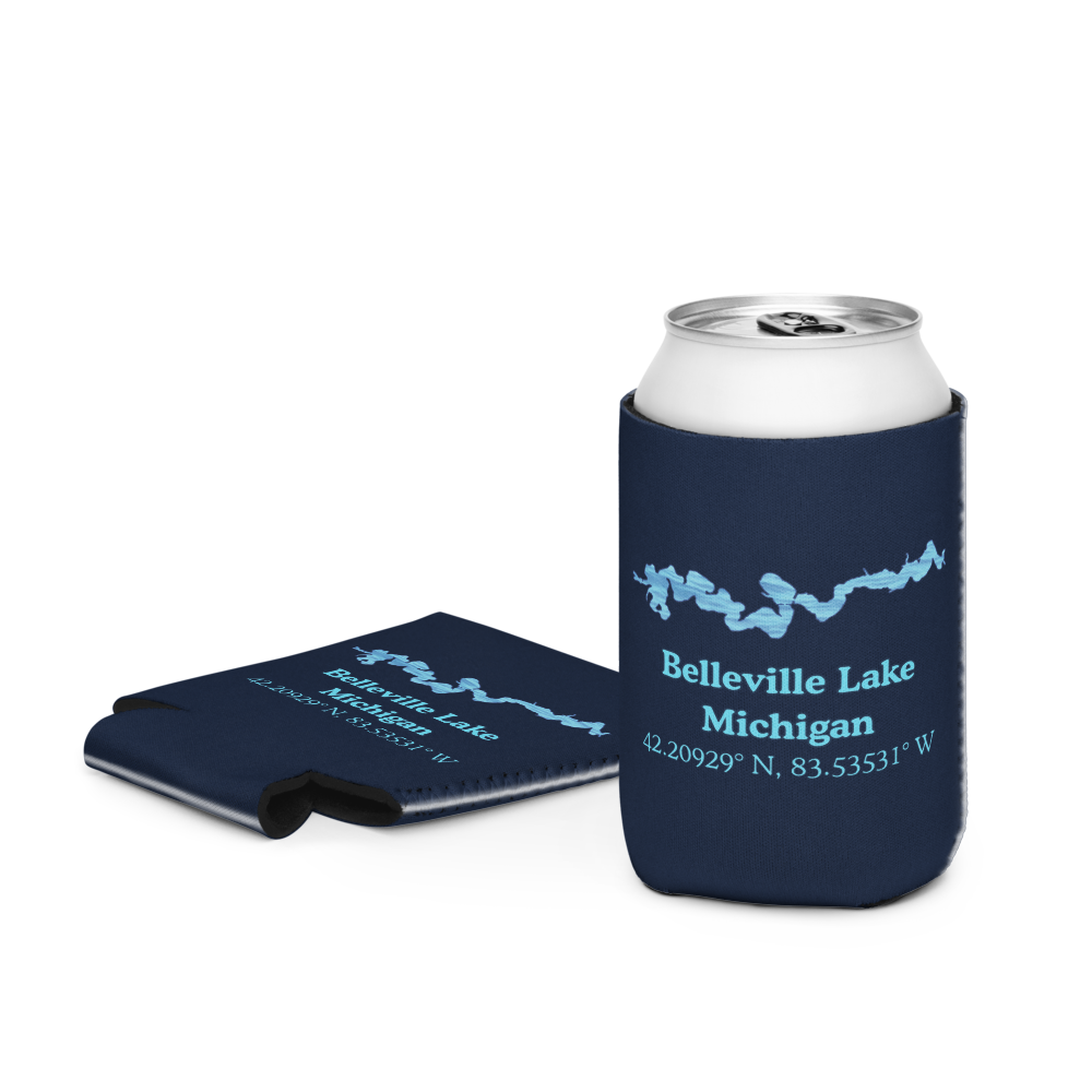 Belleville Lake Can Cooler (Regular & Slim Sizes)