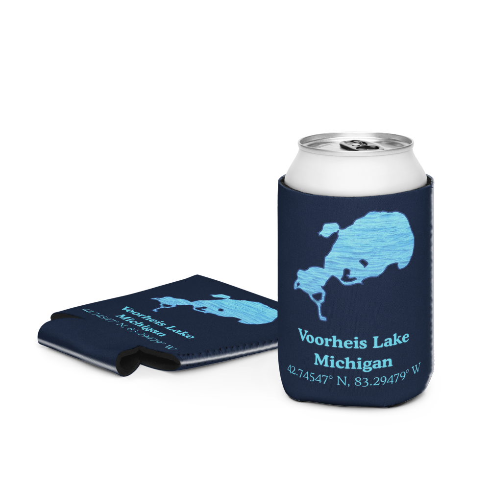 Voorheis Lake Can Cooler (Regular & Slim Sizes)