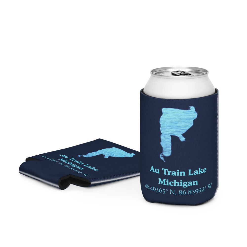 Au Train Lake Can Cooler (Regular & Slim Sizes)
