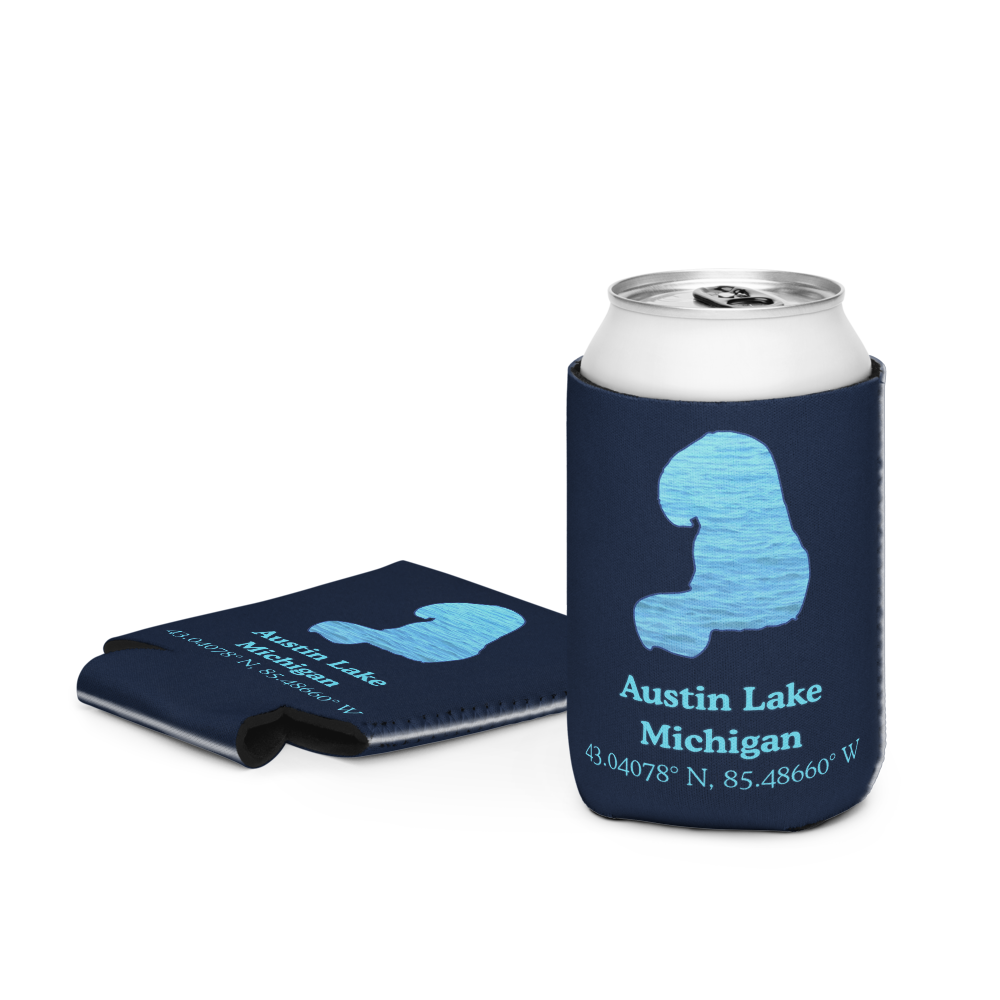 Austin Lake Can Cooler (Regular & Slim Sizes)
