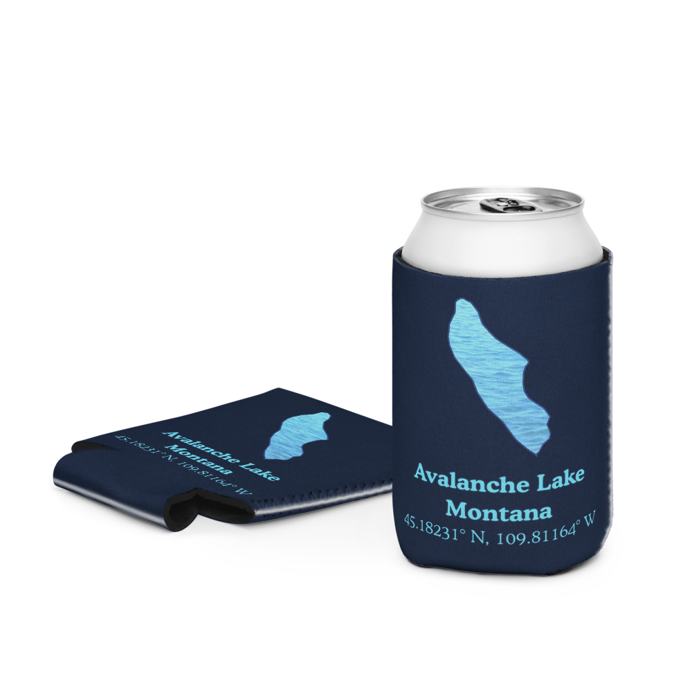 Avalanche Lake Can Cooler (Regular & Slim Sizes)