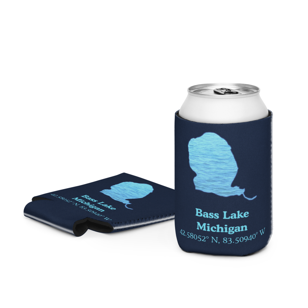 Bass Lake Can Cooler (Regular & Slim Sizes)