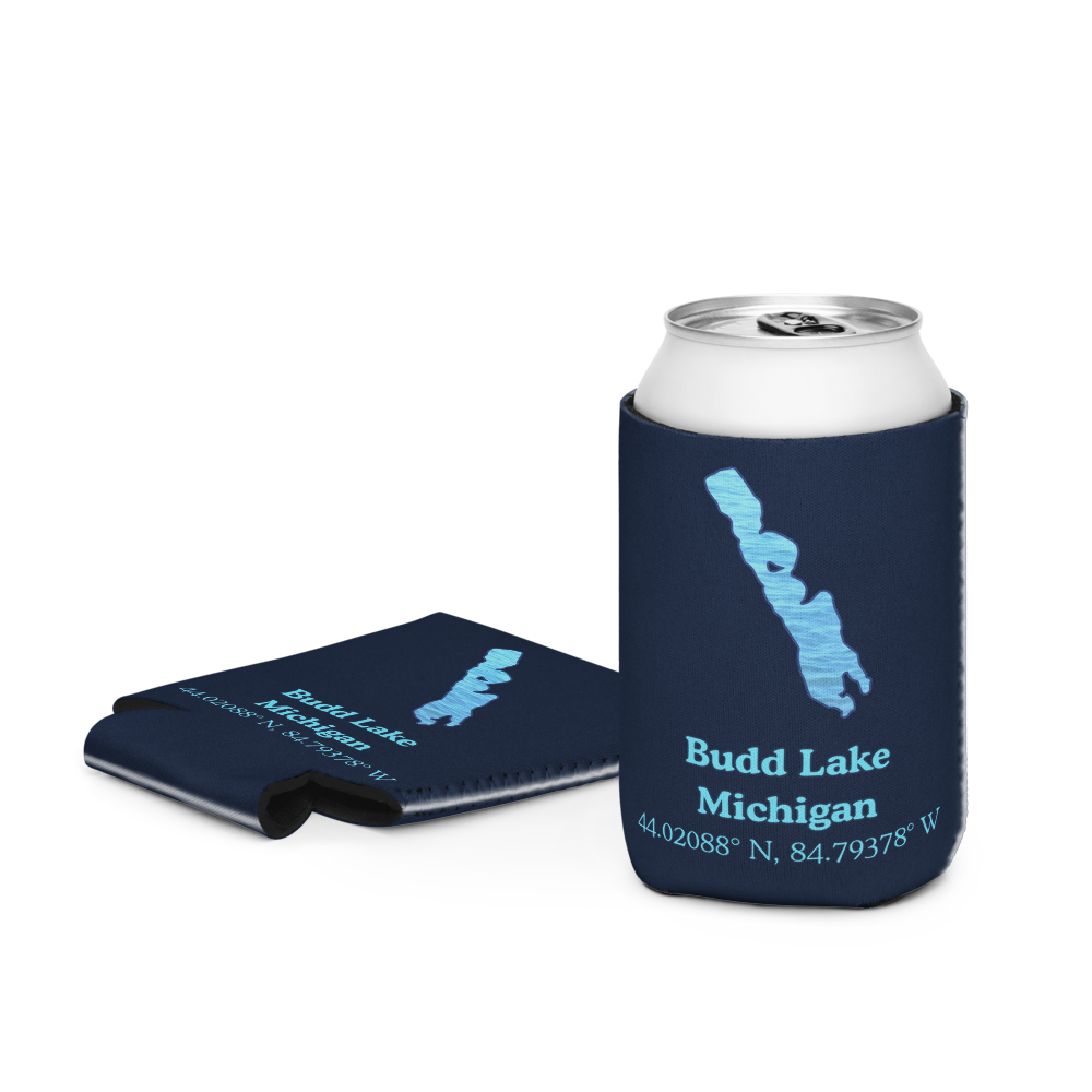 Budd Lake Can Cooler (Regular & Slim Sizes)