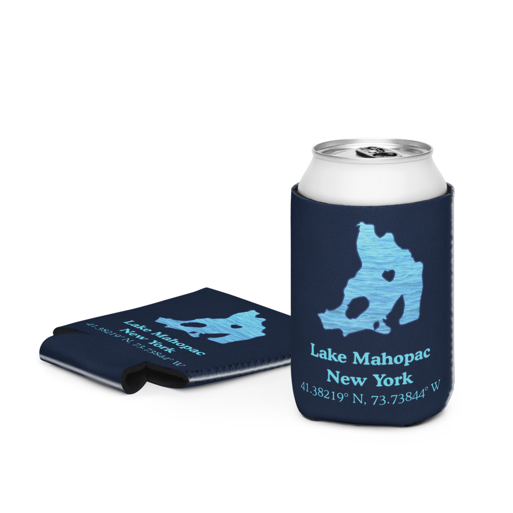 Lake Mahopac Can Cooler (Regular & Slim Sizes)