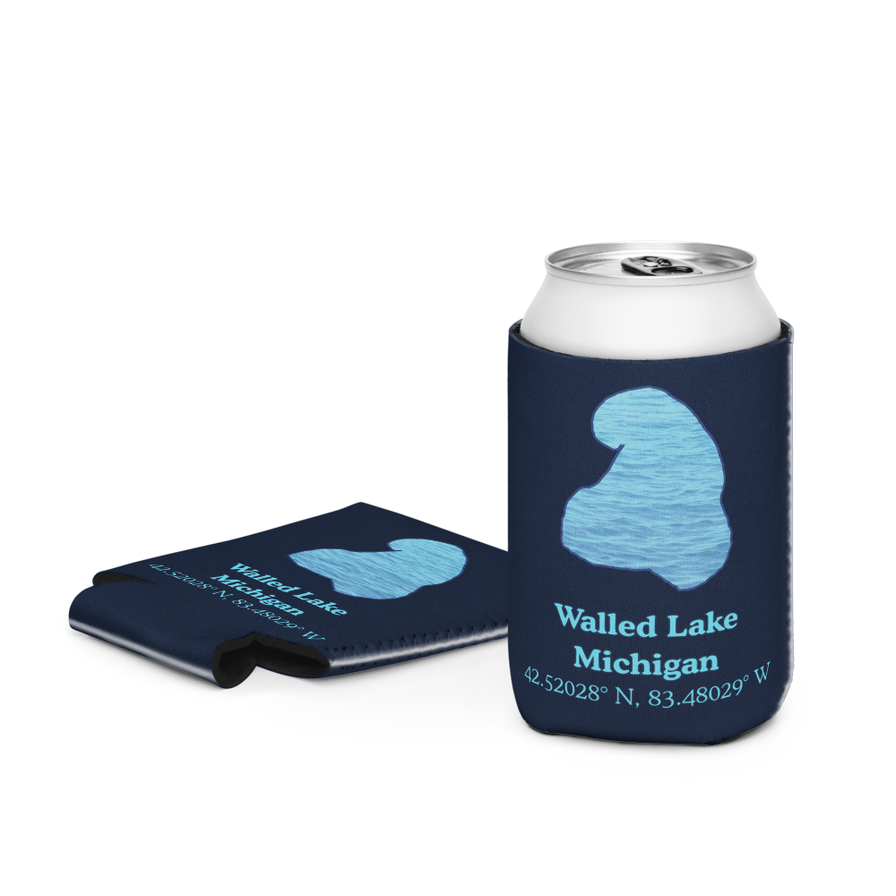 Walled Lake Can Cooler (Regular & Slim Sizes)
