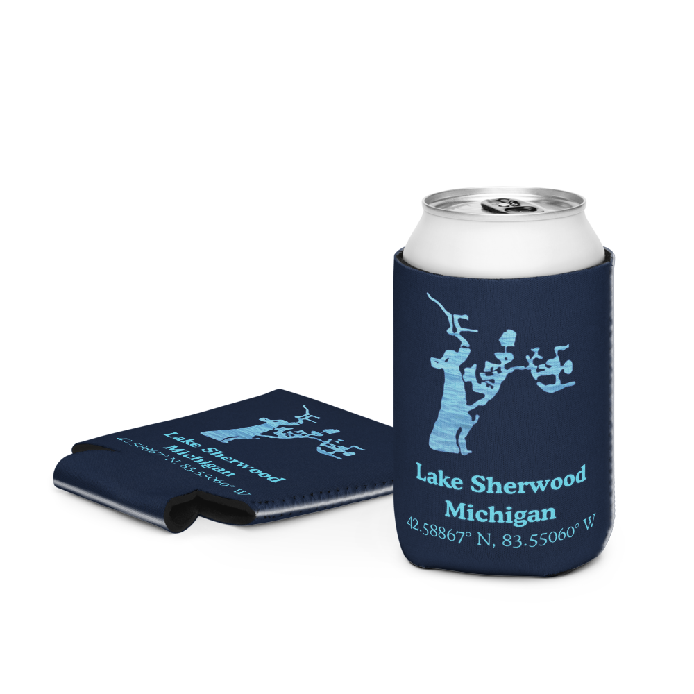 Lake Sherwood Can Cooler (Regular & Slim Sizes)
