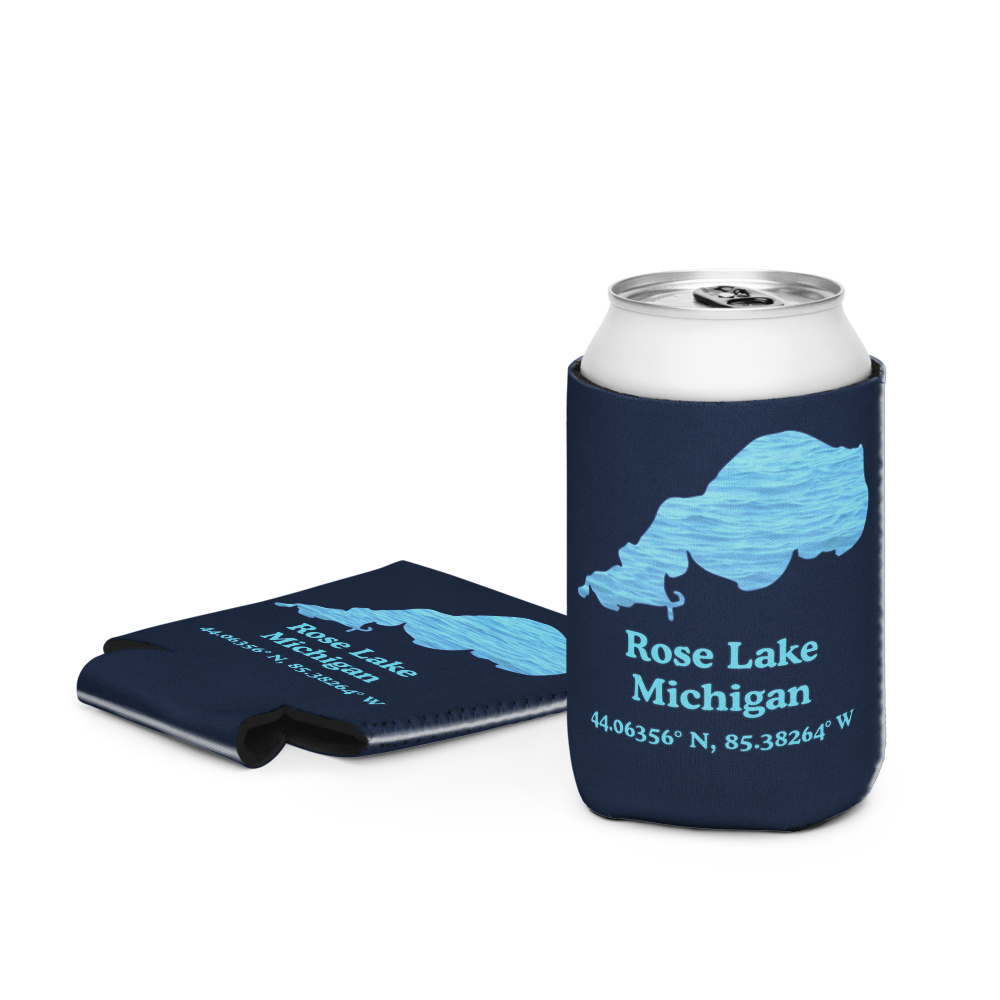 Rose Lake Can Cooler (Regular & Slim Sizes)
