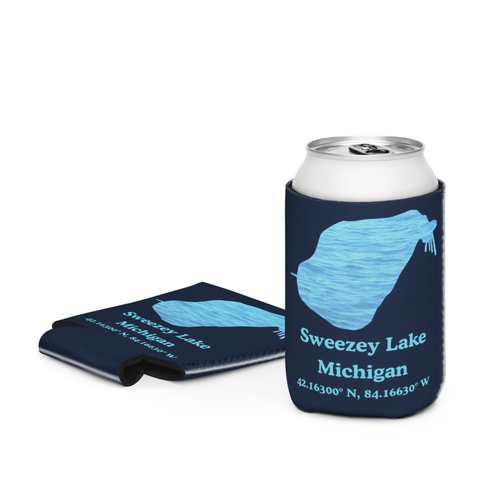 Sweezey Lake Can Cooler (Regular & Slim Sizes)