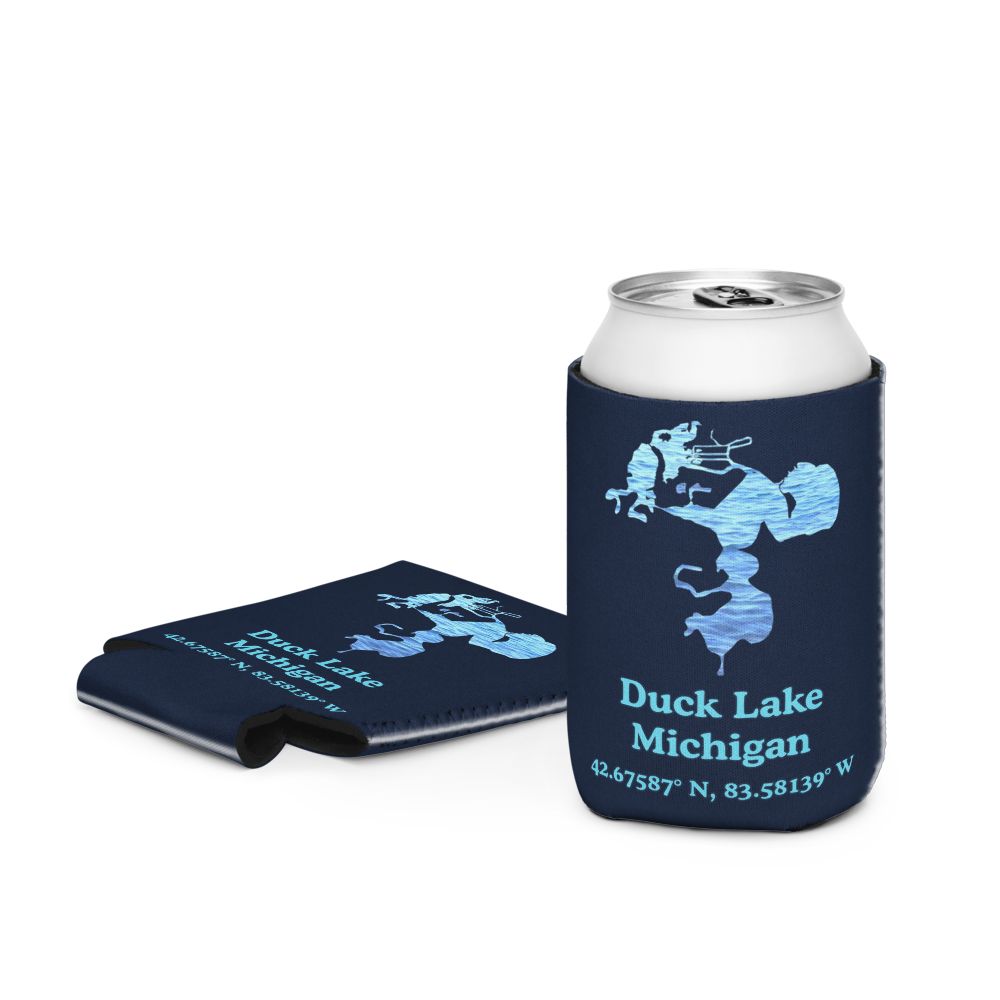 Duck Lake Can Cooler (Regular & Slim Sizes)