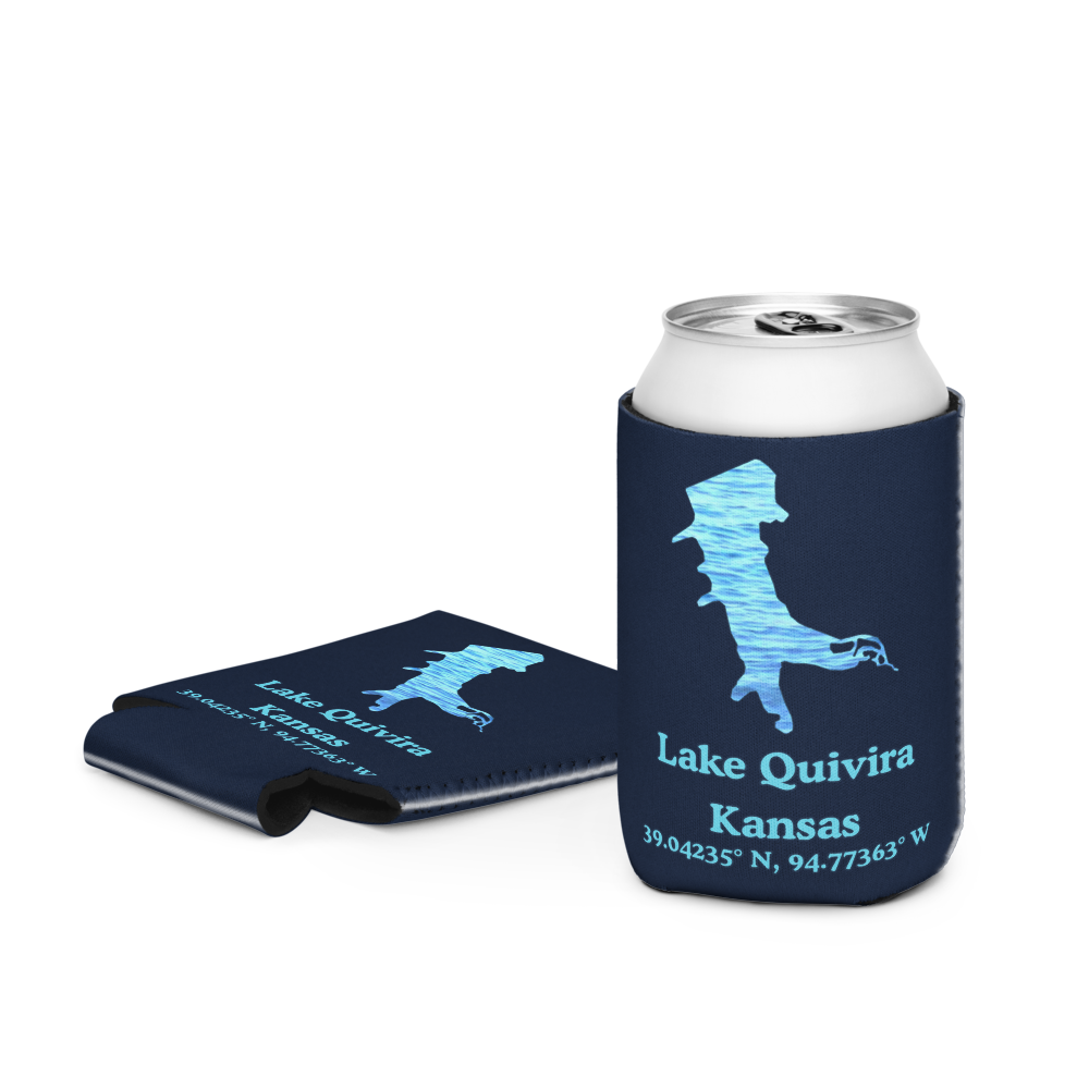 Lake Quivira Can Cooler (Regular & Slim Sizes)