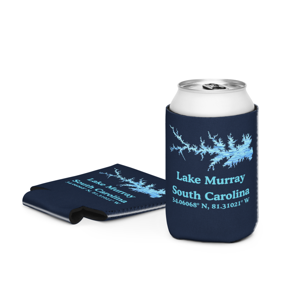 Lake Murray Can Cooler (Regular & Slim Sizes)