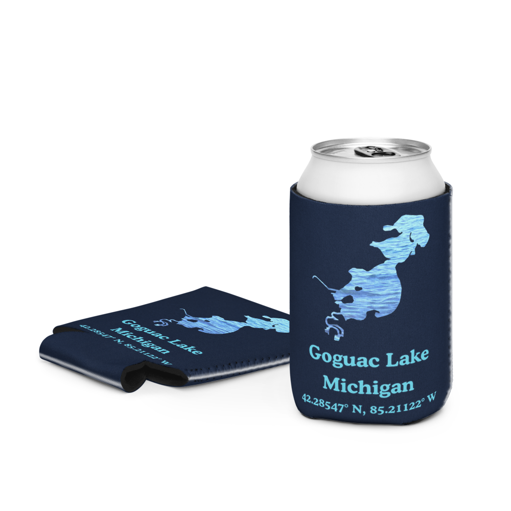 Goguac Lake Can Cooler (Regular & Slim Sizes)