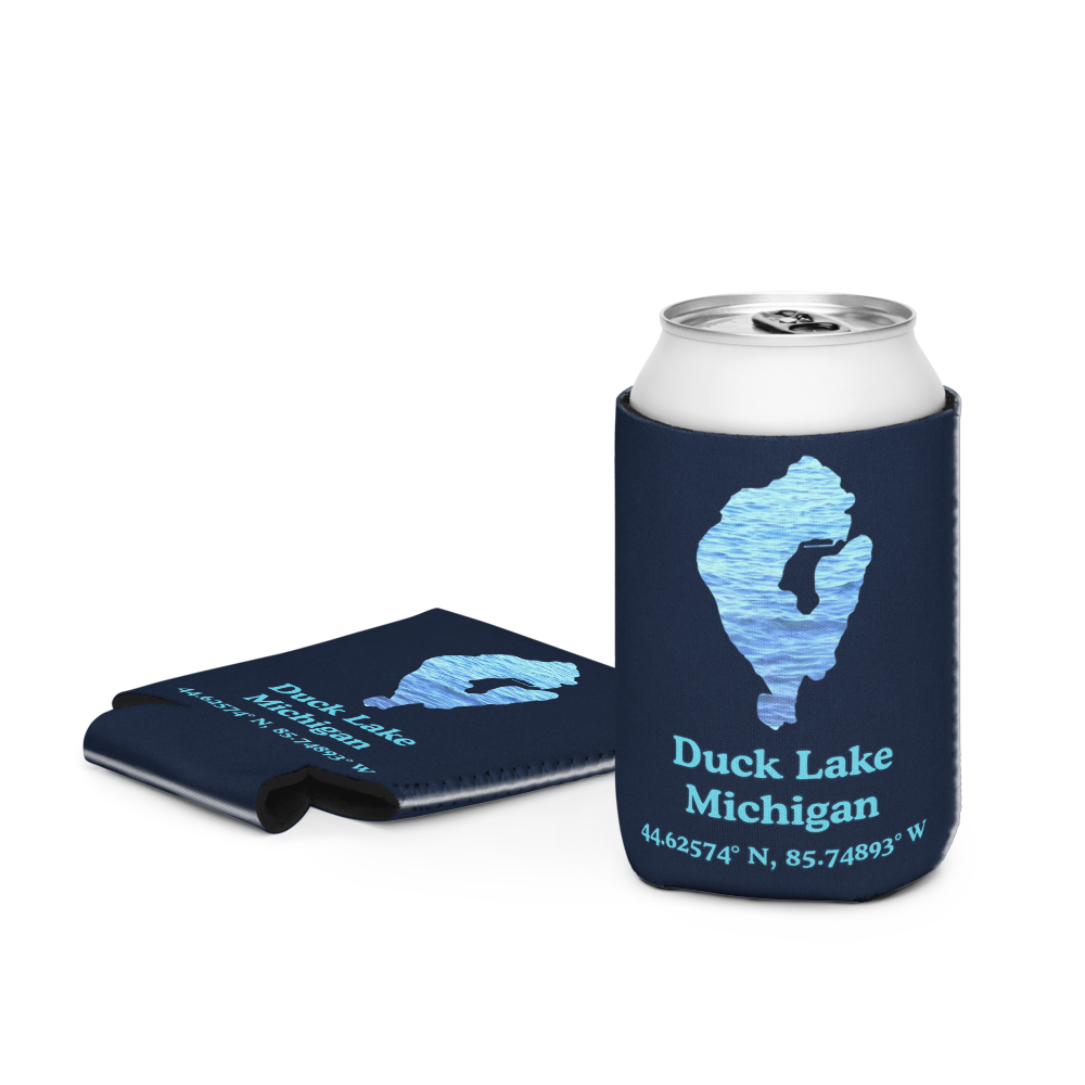 Duck Lake Can Cooler (Regular & Slim Sizes)