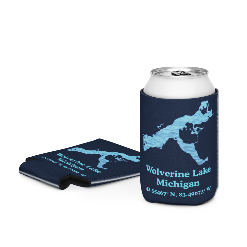 Wolverine Lake Can Cooler (Regular & Slim Sizes)
