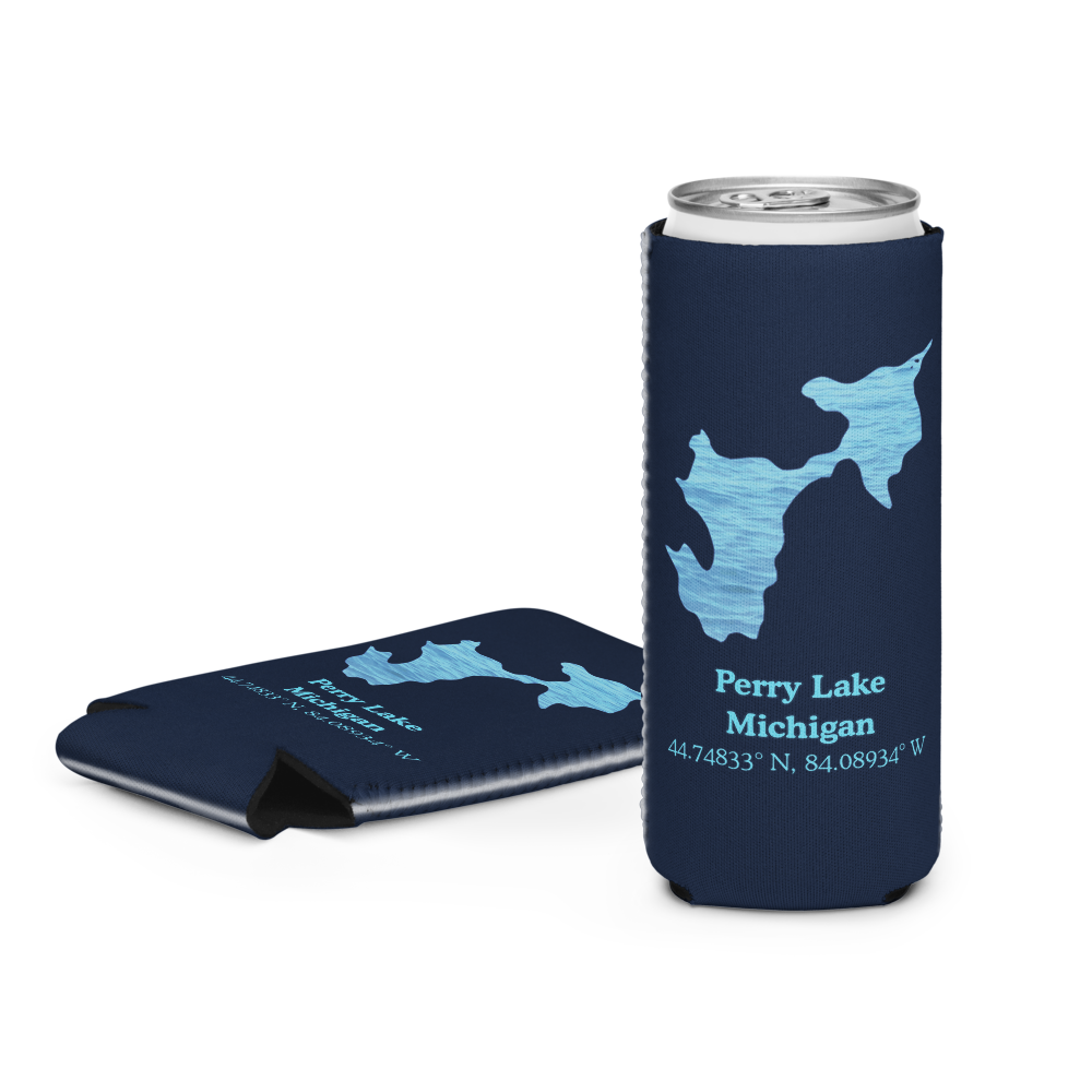 Perry Lake Can Cooler (Regular & Slim Sizes)