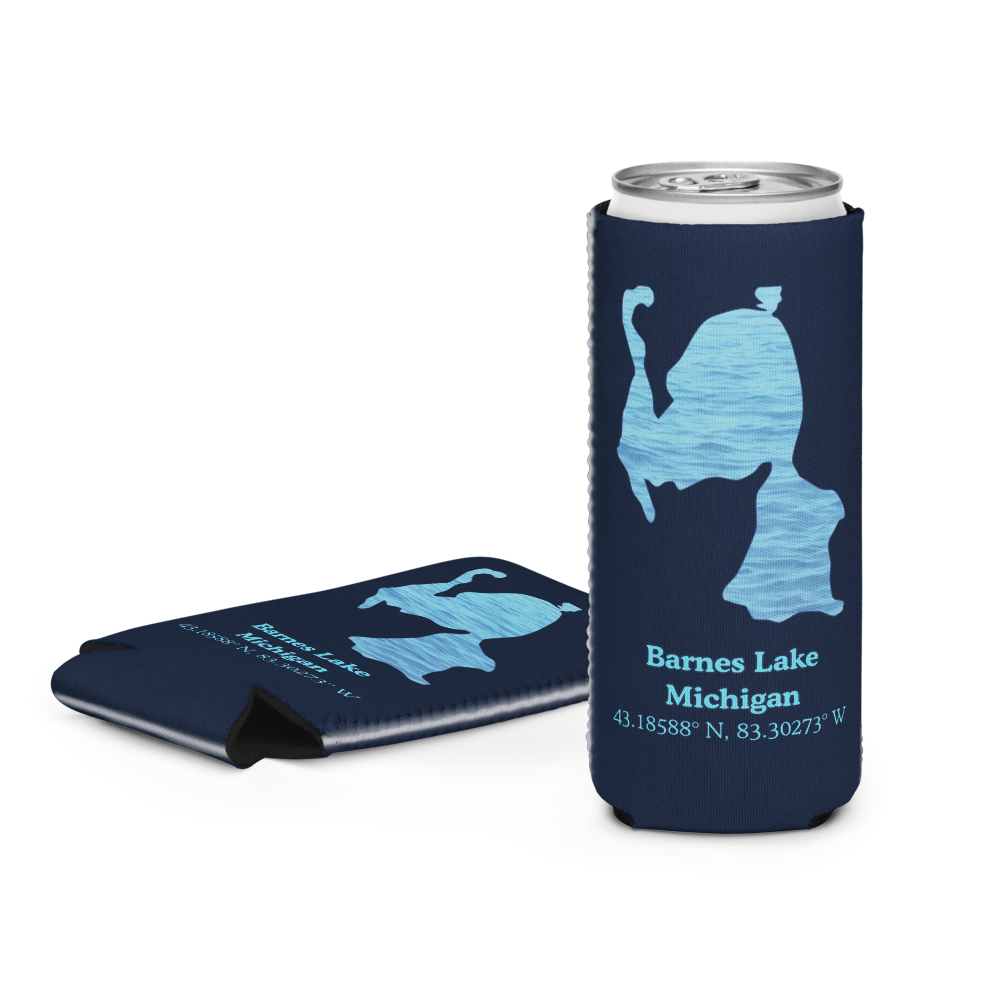 Barnes Lake Can Cooler (Regular & Slim Sizes)
