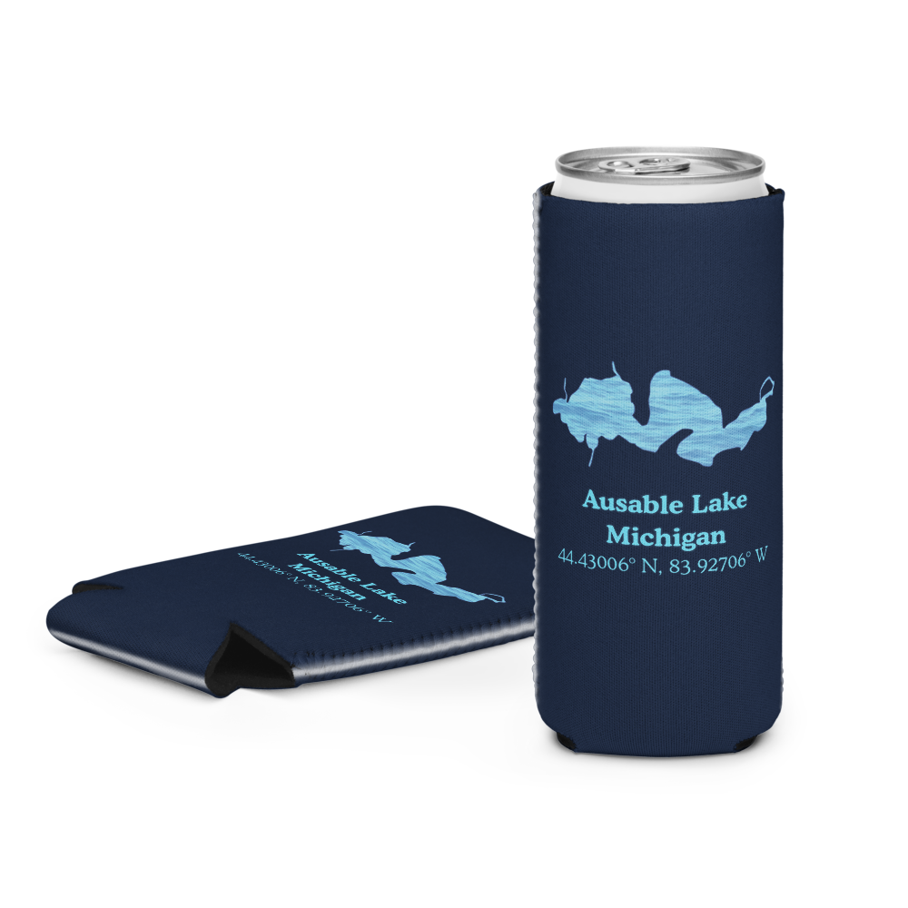Ausable Lake Can Cooler (Regular & Slim Sizes)