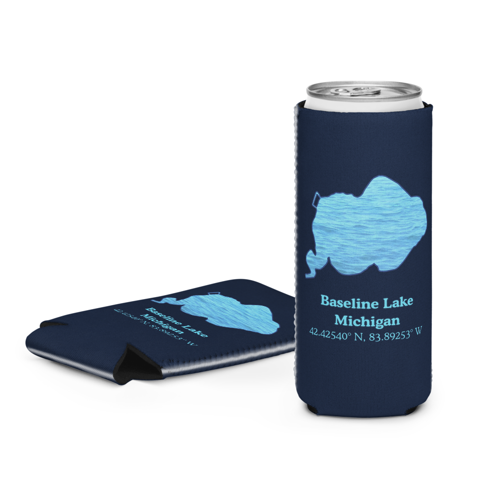 Baseline Lake Can Cooler (Regular & Slim Sizes)