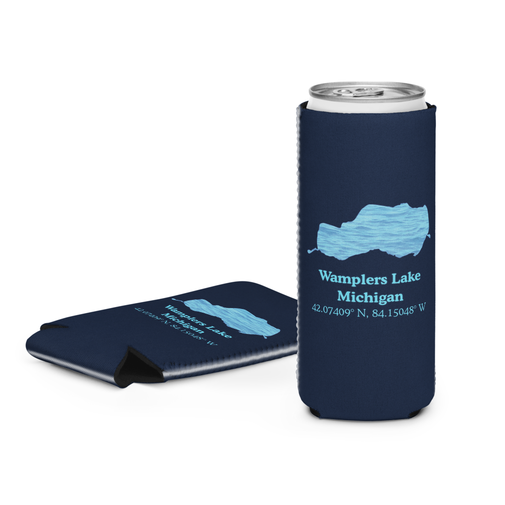 Wamplers Lake Can Cooler (Regular & Slim Sizes)