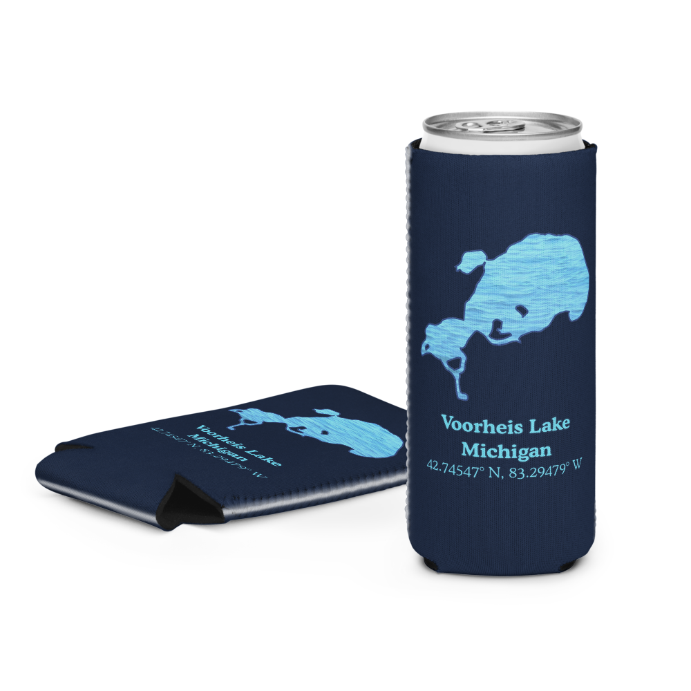 Voorheis Lake Can Cooler (Regular & Slim Sizes)