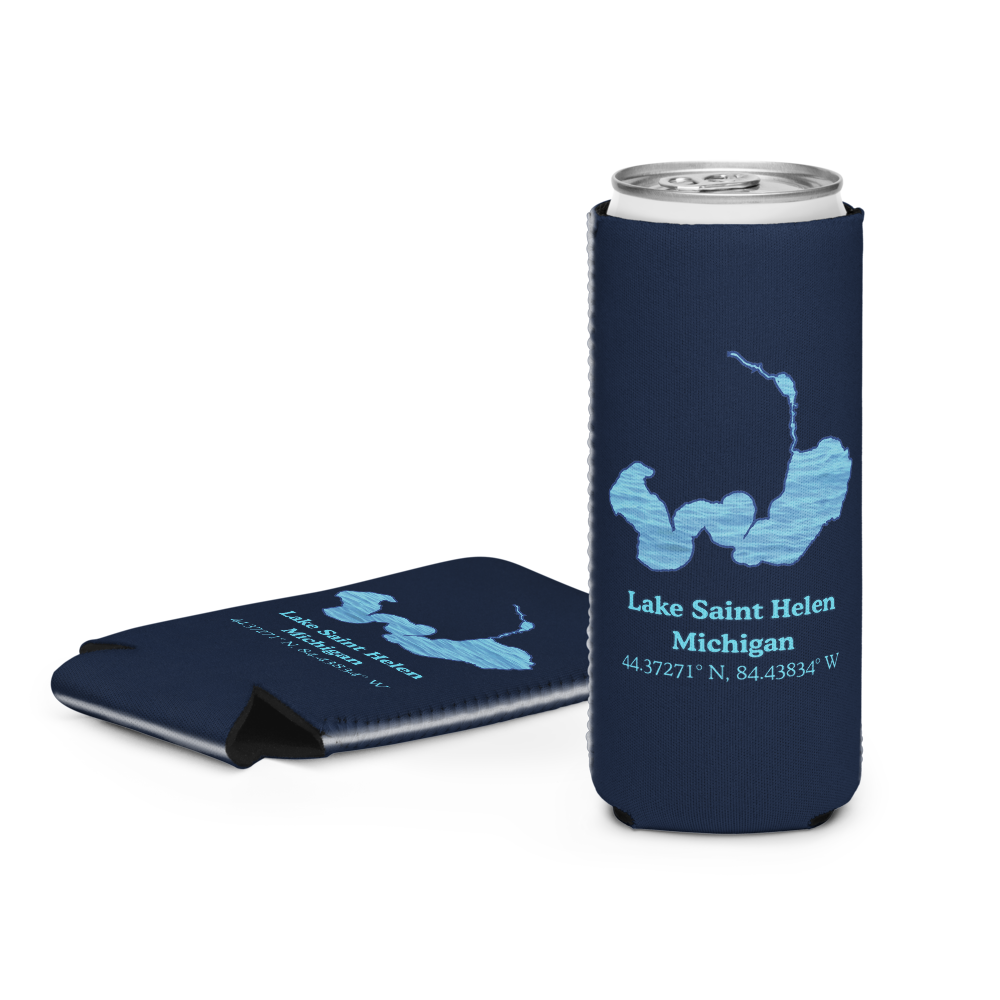Lake Saint Helen Can Cooler (Regular & Slim Sizes)