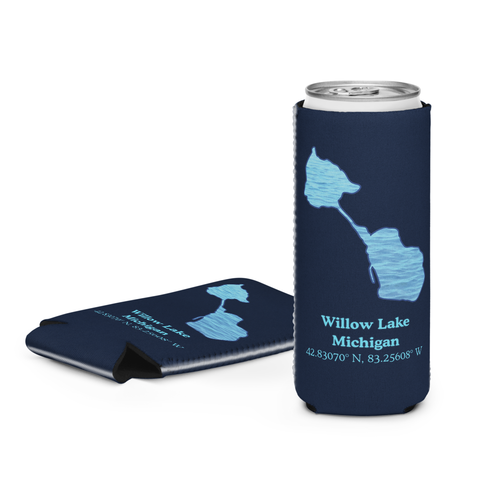 Willow Lake Can Cooler (Regular & Slim Sizes)