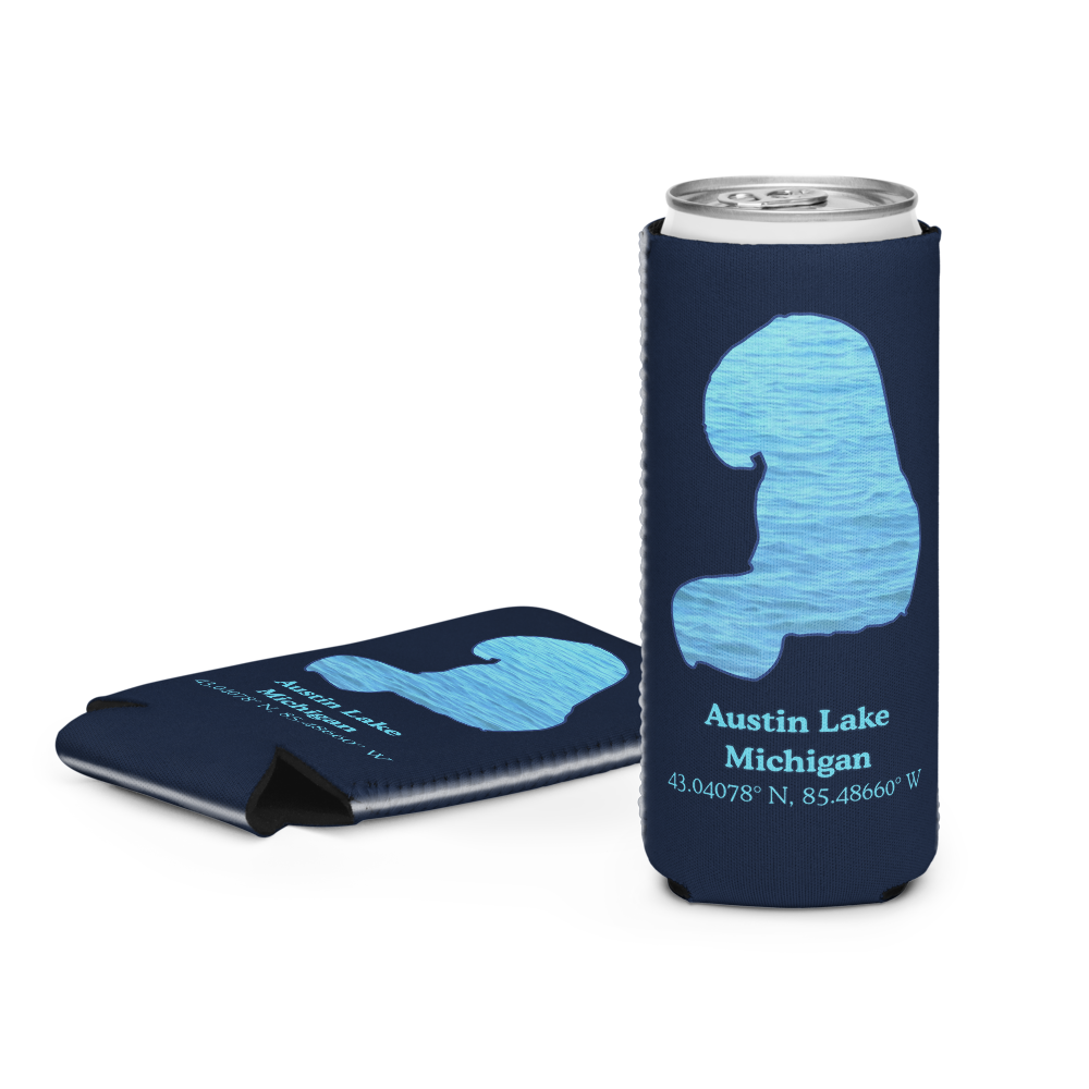 Austin Lake Can Cooler (Regular & Slim Sizes)
