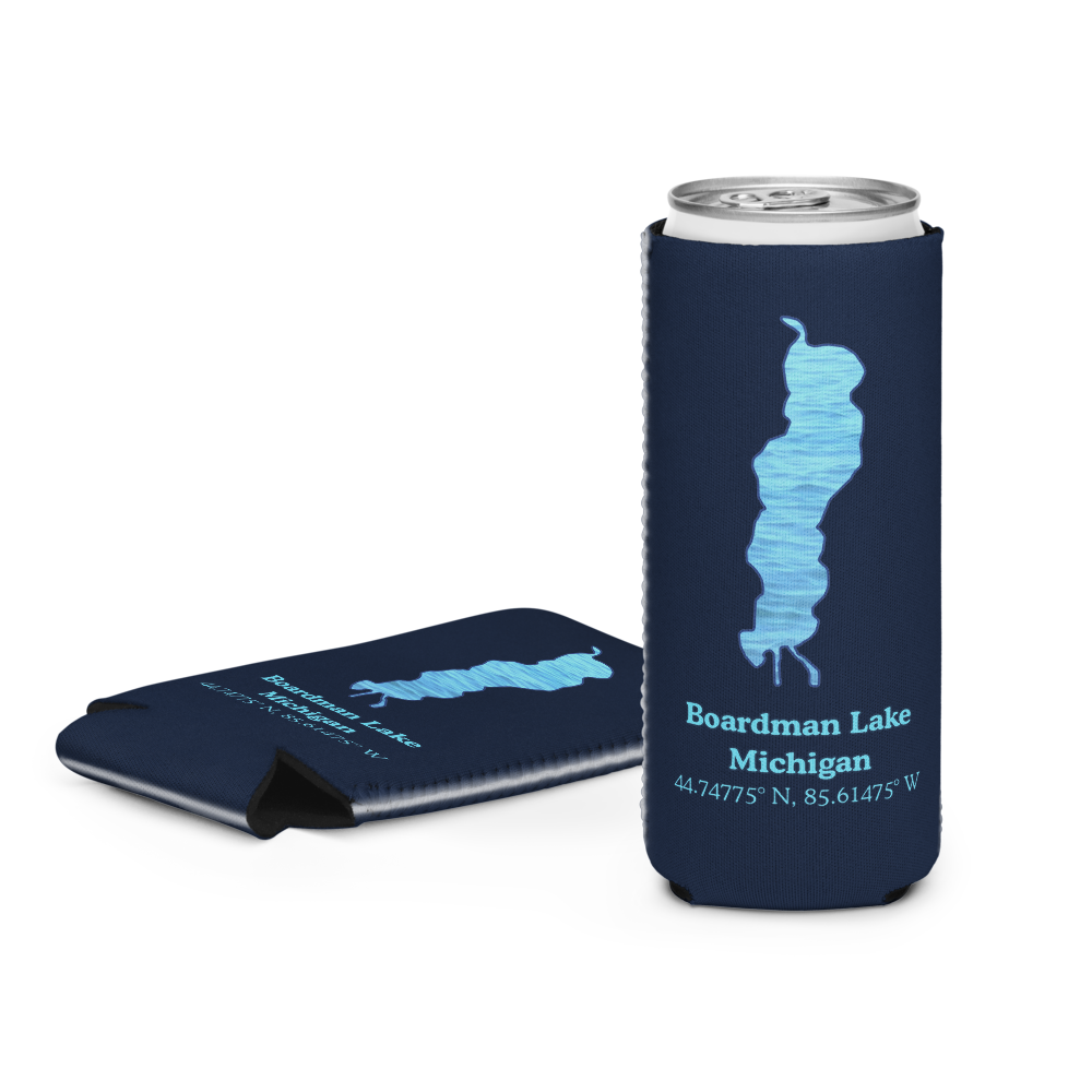 Boardman Lake Can Cooler (Regular & Slim Sizes)