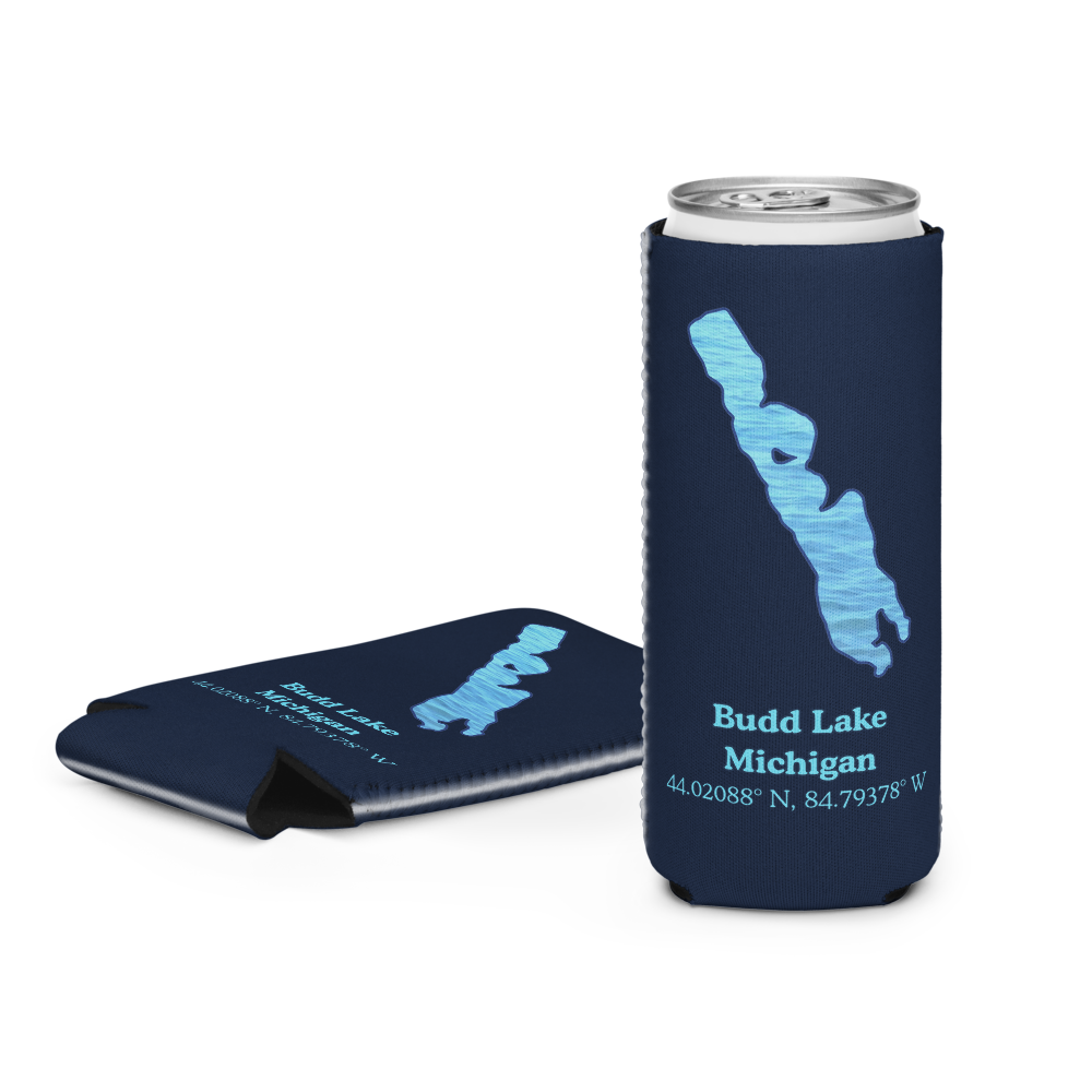 Budd Lake Can Cooler (Regular & Slim Sizes)