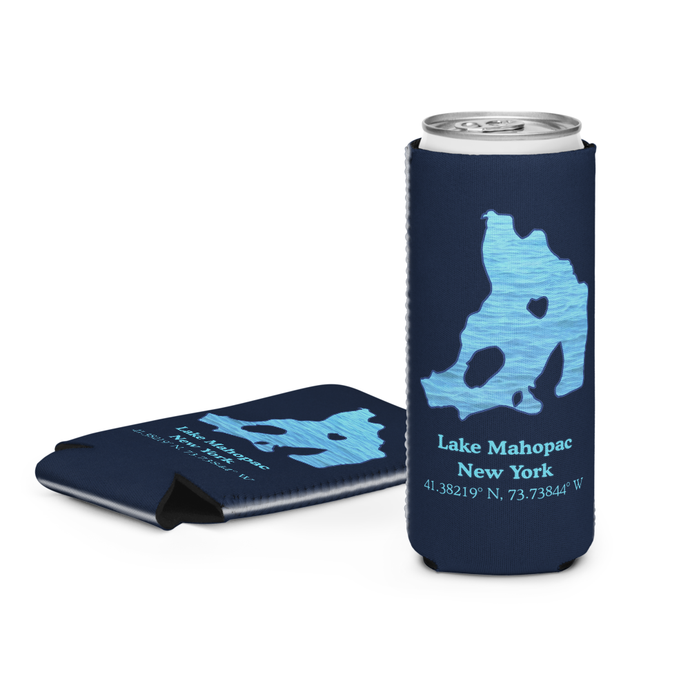 Lake Mahopac Can Cooler (Regular & Slim Sizes)