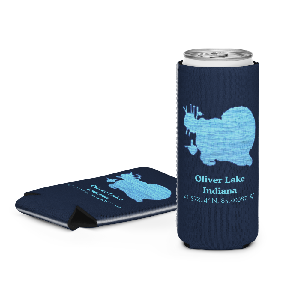 Oliver Lake Can Cooler (Regular & Slim Sizes)