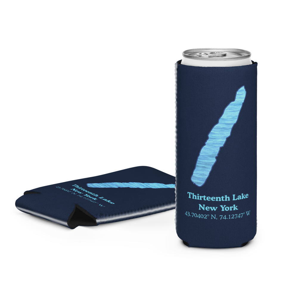 Thirteenth Lake Can Cooler (Regular & Slim Sizes)