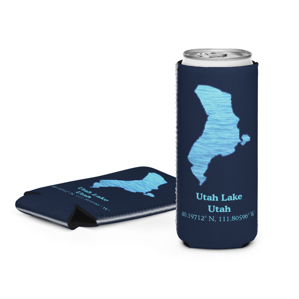 Utah Lake Can Cooler (Regular & Slim Sizes)