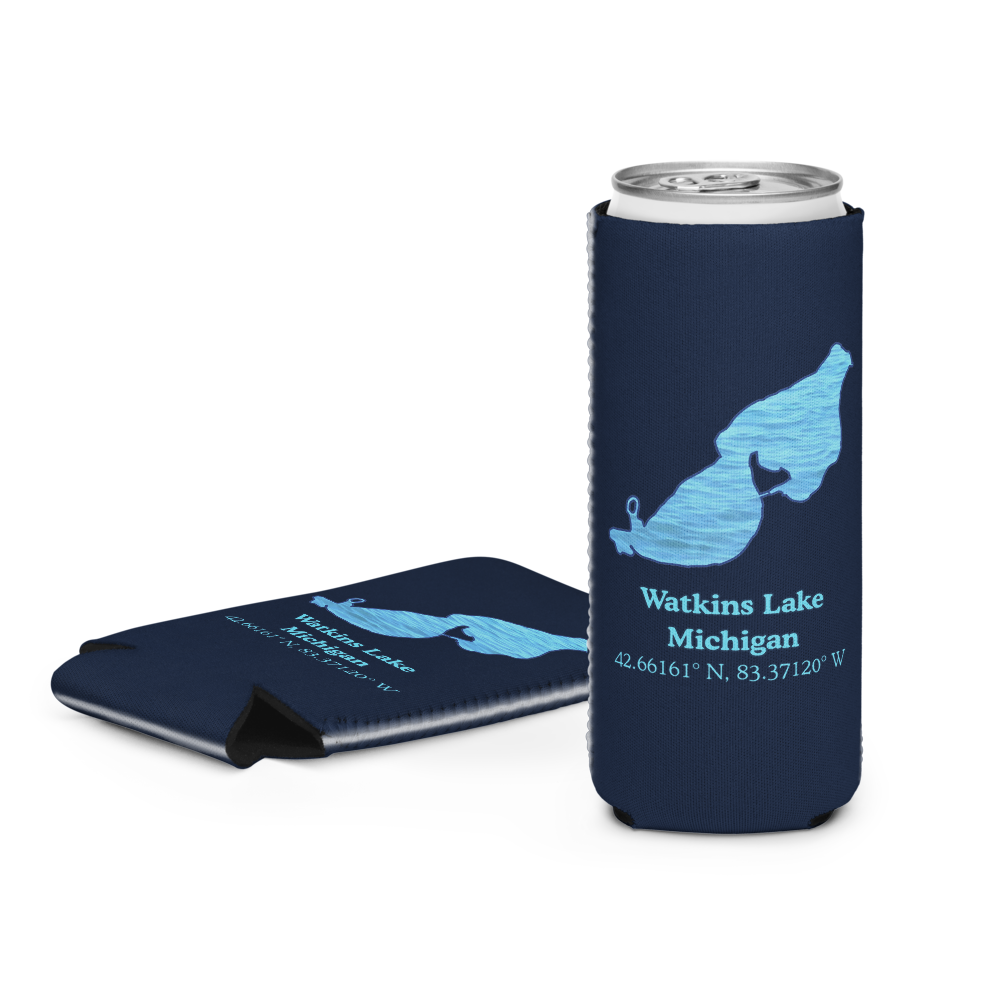 Watkins Lake Can Cooler (Regular & Slim Sizes)