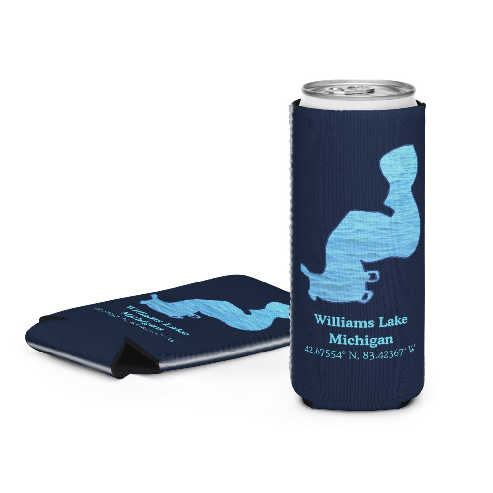 Williams Lake Can Cooler (Regular & Slim Sizes)