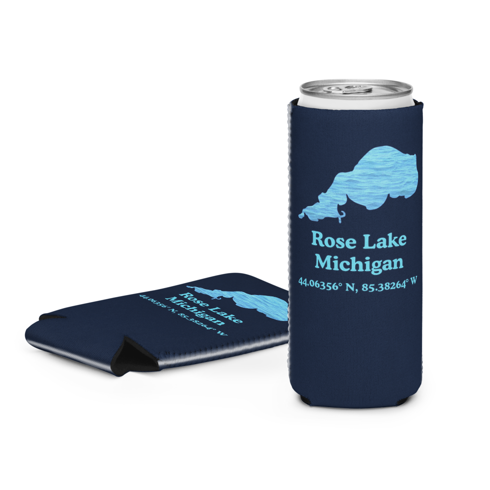 Rose Lake Can Cooler (Regular & Slim Sizes)
