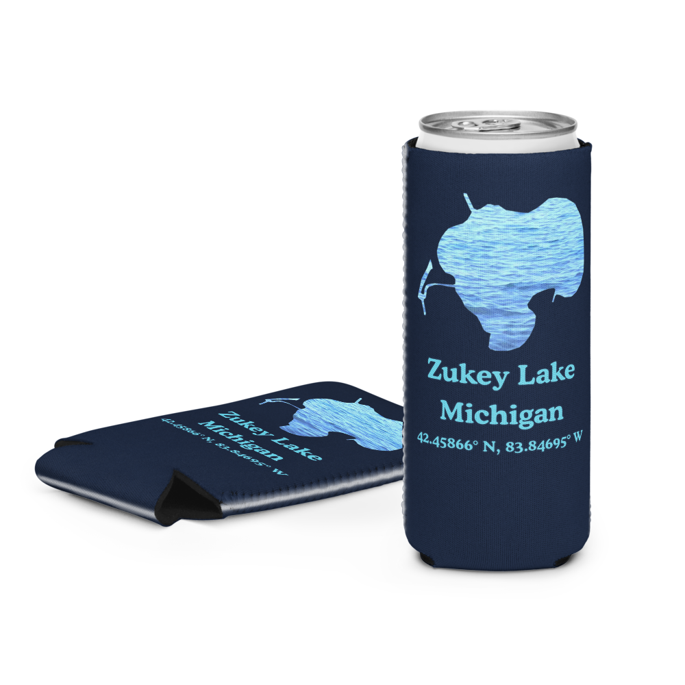 Zukey Lake Can Cooler (Regular & Slim Sizes)