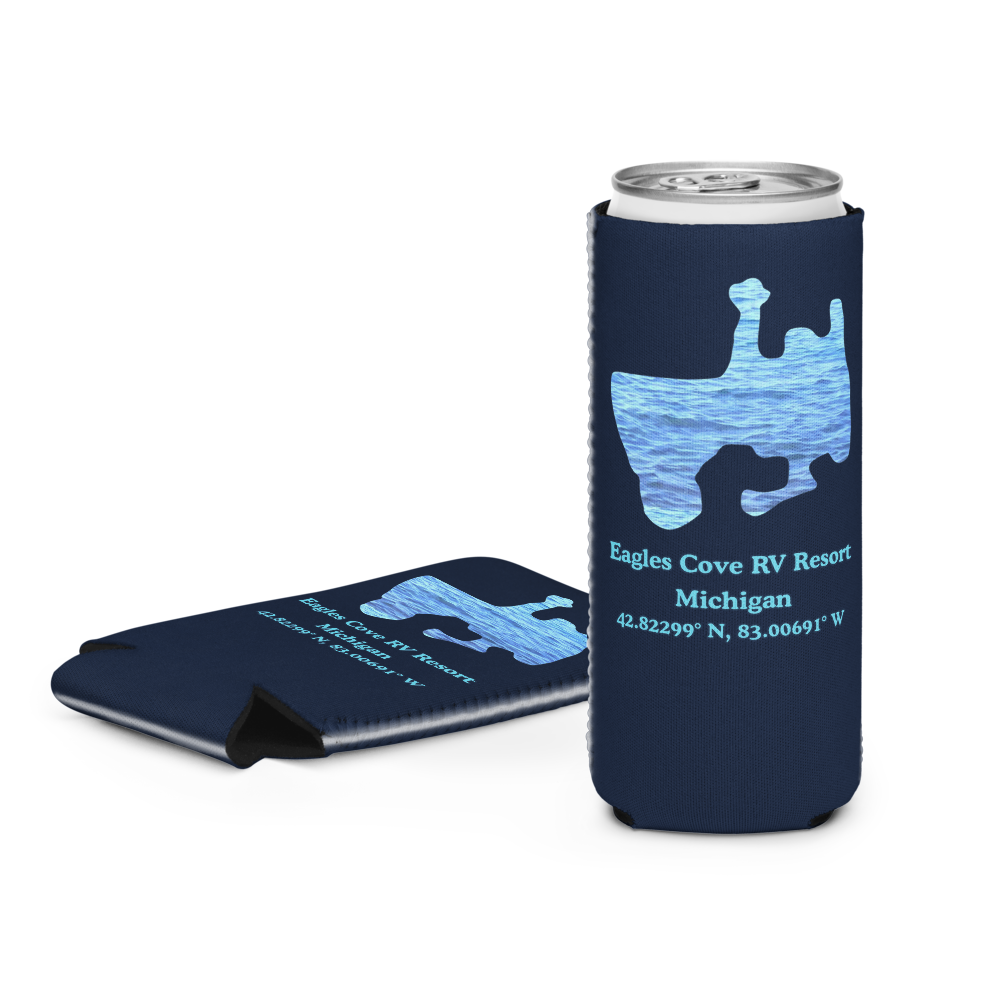 Eagles Cove RV Resort Can Cooler (Regular & Slim Sizes)
