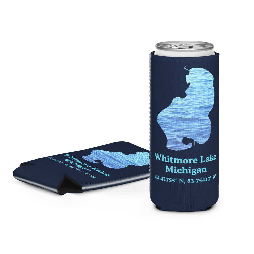 Whitmore Lake Can Cooler (Regular & Slim Sizes)