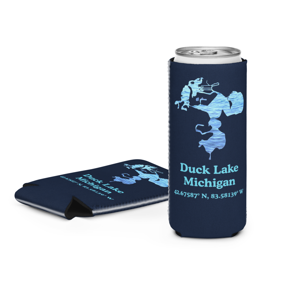 Duck Lake Can Cooler (Regular & Slim Sizes)
