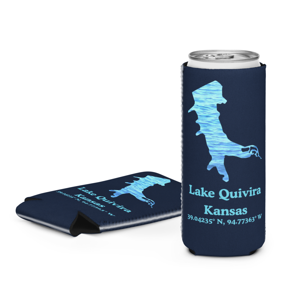 Lake Quivira Can Cooler (Regular & Slim Sizes)